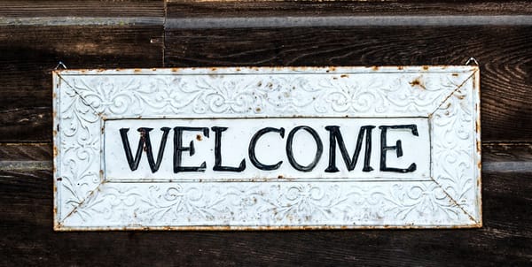 Welcome back